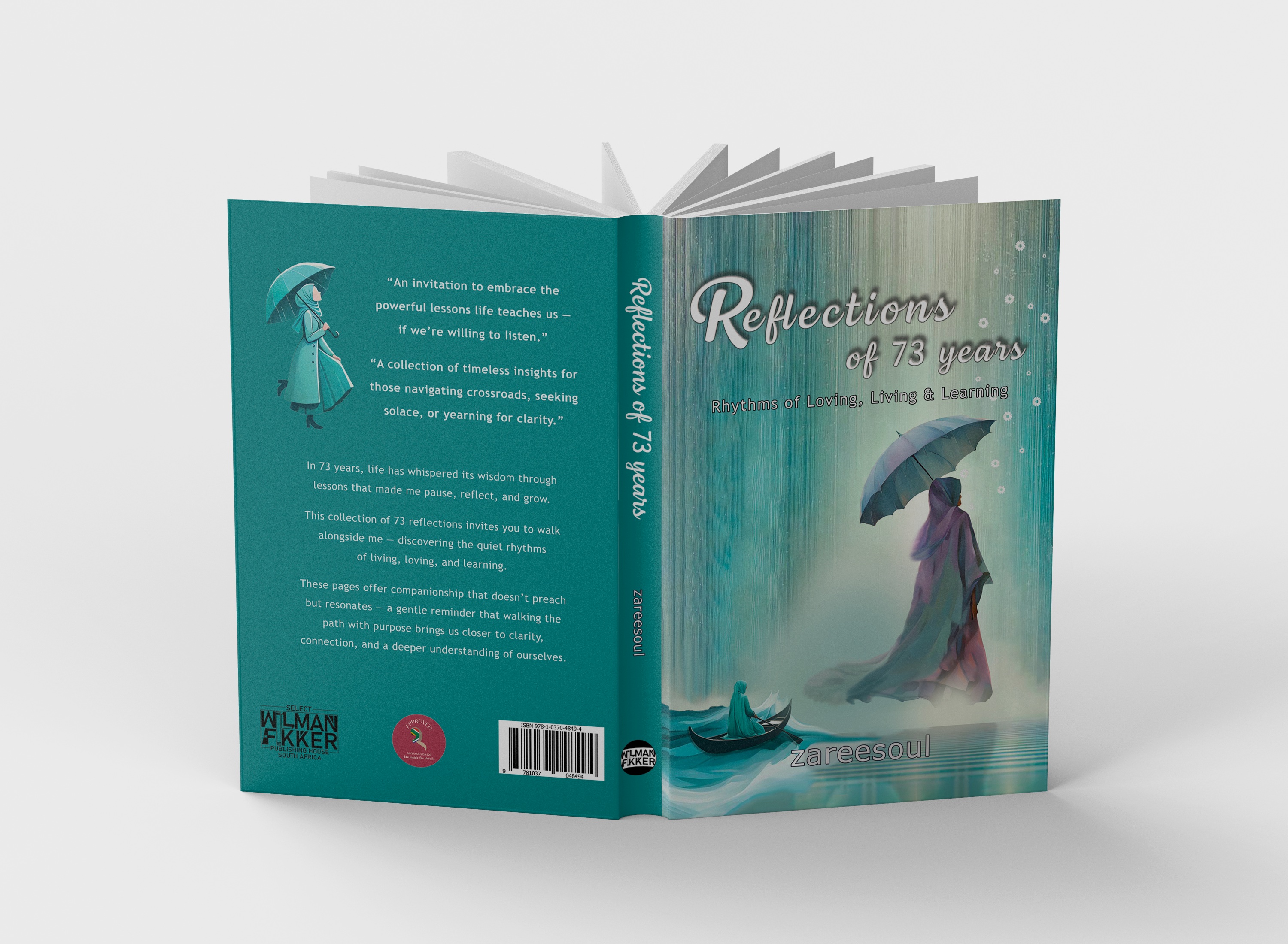 Cover of Reflections of 73 Years: Rhythms of Loving, Living & Learning (Open)